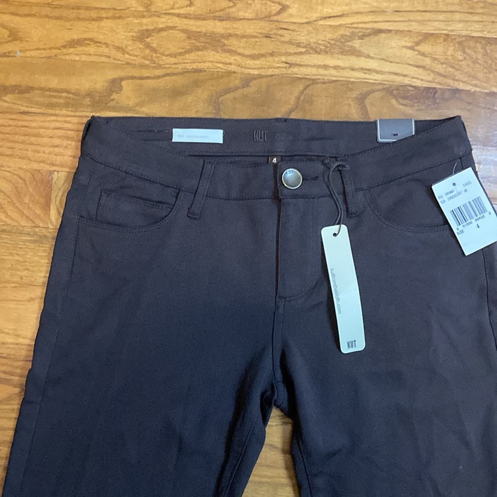 KUT from the Kloth Brown size 4 NWT Pant - Picture 2 of 5